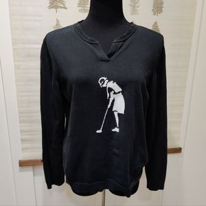 Liz Claiborne - Liz Golf knit sweater - LG